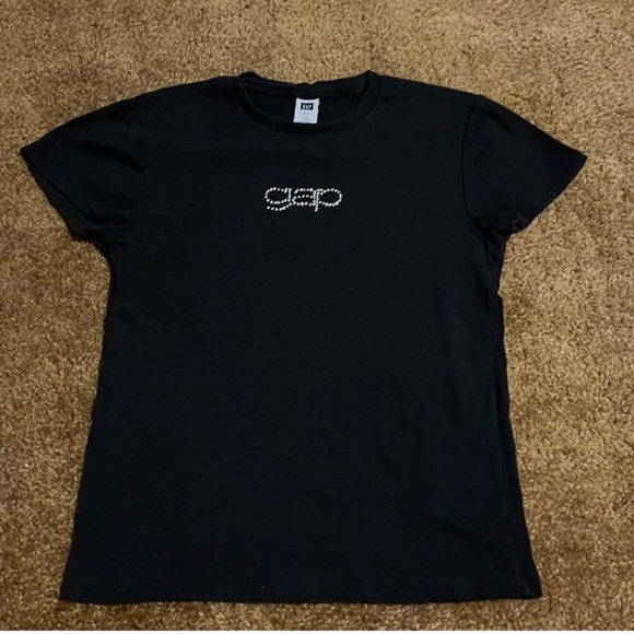 GAP Jet Black Tee XS - Picture 1 of 2